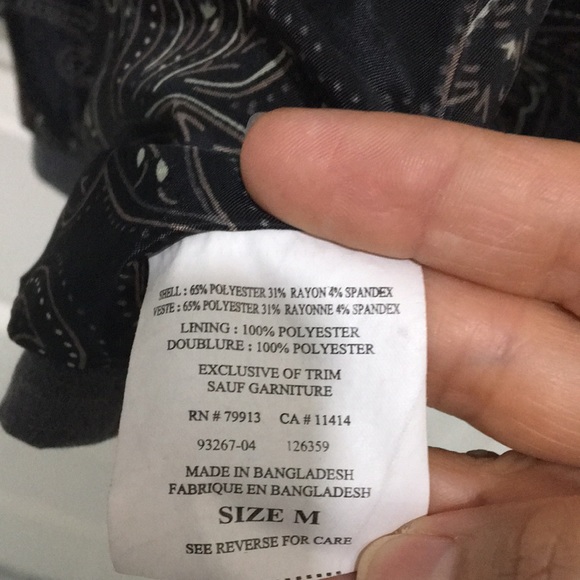 Motherhood Maternity Blazer gray color sz M - Picture 7 of 7